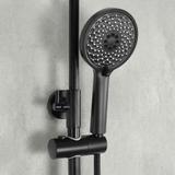 σετ ντους Rea Ontario Black