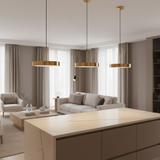 Lampe LED APP1687-1CP 30CM BRUSH GOLD