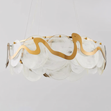 Люстра APP1544-8CP Brush Gold