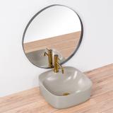 Nadblatni umivaonik Rea Luiza 42 Svijetlo sivi MAT