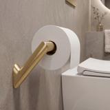 Toilet paper holder Will Brush Gold