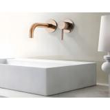 Podomítková umyvadlová baterie REA LUNGO Copper  + BOX