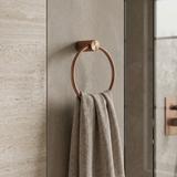 Kupatilski vješalica Ring 64106 SOLO Brush Copper