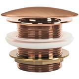 Univerzální vanová výpusť REA Click-clack - Brush Copper