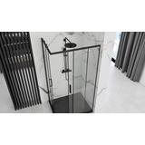 Cabina doccia Rea Punto Black 80x100