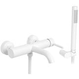 Bathroom faucet Rea Lungo White Matt