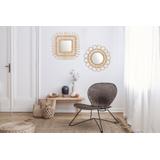 LUSTRO ŚCIENNE BOHO 45CM QDJ071