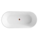 Baignoire autoportante en acrylique OFELIA 170