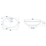 Umývadlo na dosku REA ROSA 2