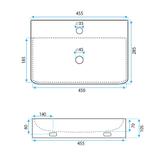 Aufsatzwaschbecken Rea Naomi