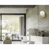 Wandlampe Kugel APP1009-1W Gold