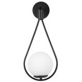 Wandlampe G093-1W Black White
