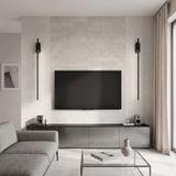 LAMPA KINKIET DO SALONU LED NEUTRALNY 12W 92CM APP584-1W