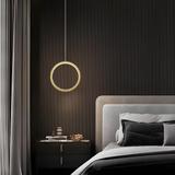 LAMPA WISZĄCA LED G112-CP Złota