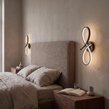 LAMPA ŚCIENNA KINKIET LED APP1050-W Czarna