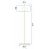 Lampa Kinkiet Ścienny Loft Złoty 392229