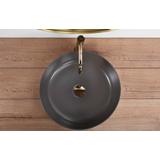 Умывальник на столешницу Rea Elma Grey Mat