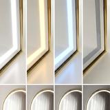 Espejo LED Orbit 50x160cm Brush Gold