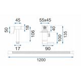 Змішувач для біде Rea Fenix Black