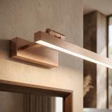 Настінний LED світильник для ванної SWE037-1W 40cm BRUSH COPPER