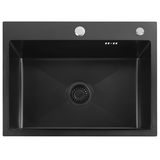 Stainless steel sink Liam Black