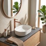 Robinet de salle de bain Rea Rivo Brush Copper