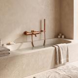 Bathroom faucet Rea Lungo Copper Brush