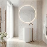 Voľne stojaca batéria REA LUNGO Brush Copper vysoká