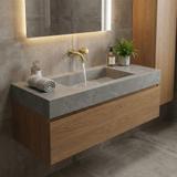 Вилив для змішувача прихованого монтажу Rea Lungo 16 cm Matt Gold