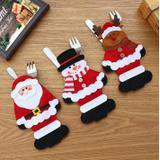 Pokrowiec na sztućce Świateczny 3 szt 311407