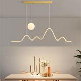 Lampe LED LHJ034-CP BRUSH GOLD