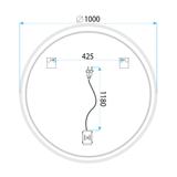 LUSTRO ŚCIENNE LED 100cm FFJ100
