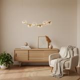 Deckenleuchte G133-6CP Gold