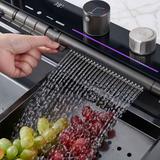 Večnamensko jekleno korito 10 v 1 REA Alonzo Črno