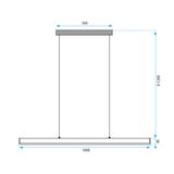 Lampe LED Led APP1448-CP BLACK 100cm