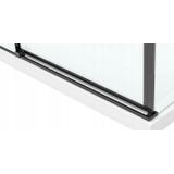 Cabina doccia SOLAR BLACK MAT 100x80