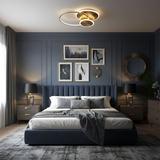 Люстра стельова APP1711-C Brush Gold  LED