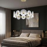 LAMPA SUFITOWA WISZĄCA SWE071-CP 60cm ZŁOTA