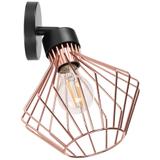 Wandlampe loft rose black APP534-1W