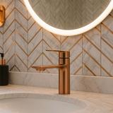 Смеситель REA Storm COPPER BRUSH Low