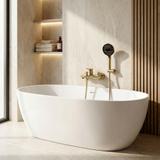 Смесител за вана PREMIUM REA Vision Brush Gold