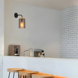 Wandlampe APP1814-1W Frosted Grey