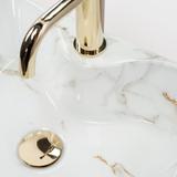 Umywalka Nablatowa REA Kelly Mini Aiax Shiny