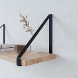 Półka ścienna drewniana 322182 kpl. 3 szt