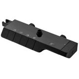 Coloana de dus cu termostat REA ROB Black