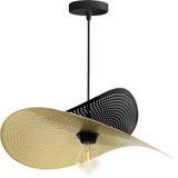 Deckenlampe APP1471-1CP black/gold
