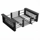 Teleskopický odkapávač na dřez REA P14487 Black