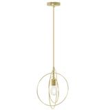 Hängelampe Ring Metall Gold APP286-1CP