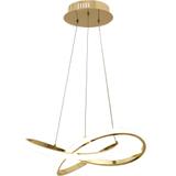 Deckenlampe Rind modern LED+Fernbedienung APP395-CP black