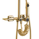 Set doccia REA HELIX Gold